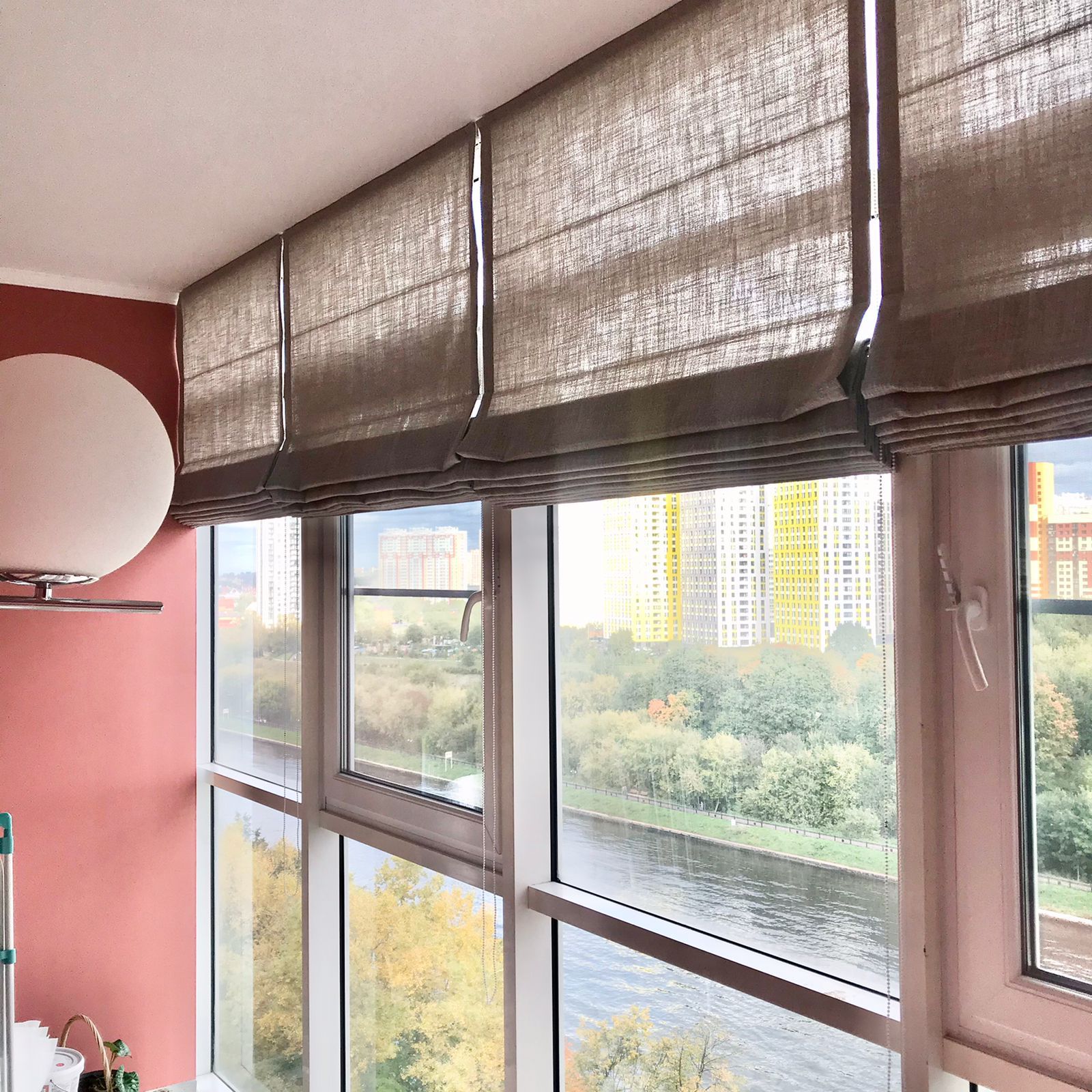  шторы для лоджии и балкона  -салон штор ROOMTEX .